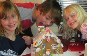 'Gobbling Gingerbread Giants'
